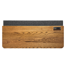 Load image into Gallery viewer, WhisperRoom's large office desk folded down to maximize space, demonstrating its versatile and space-saving design.