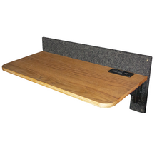 Load image into Gallery viewer, Angled view of WhisperRoom's small Office Desk, showcasing its compact design and functionality.