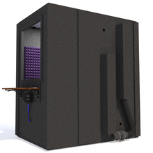 Load image into Gallery viewer, Audiology Basic Package shown with purple foam from the rear to display the ventilation set.