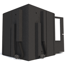 Load image into Gallery viewer, The Audiology Deluxe Package shown from the rear to display ventilation sets.