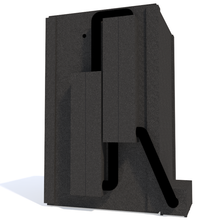 Load image into Gallery viewer, Voice Over Basic Package shown from the rear of the booth to display the ventilation system.