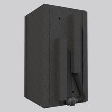 Load image into Gallery viewer, Rear exterior of the WhisperRoom MDL 4242 S single-wall soundproof booth, showing the integrated ventilation system and modular rear panels.
