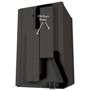 A Ventilation Silencing System (VSS) for a WhisperRoom shown on an MDL 4848 S