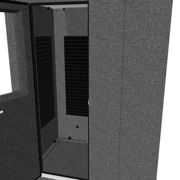 WhisperRoom MDL 4260 S | 3.5' × 5' Single-Wall Soundproof Booth